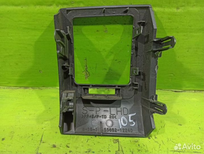 Накладка торпедо декоративная передняя левая