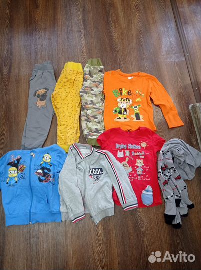 Пакет вещей для мальчика 92-98