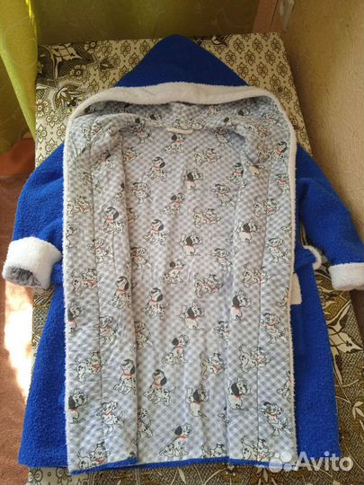 Детский махровый халат