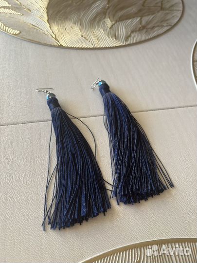 Сережки бижутерия