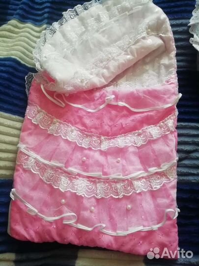 Конверт на выписку летний