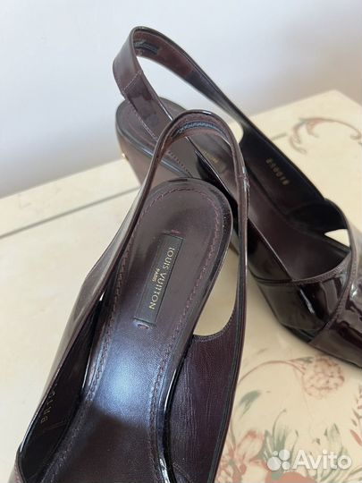 Босоножки louis vuitton