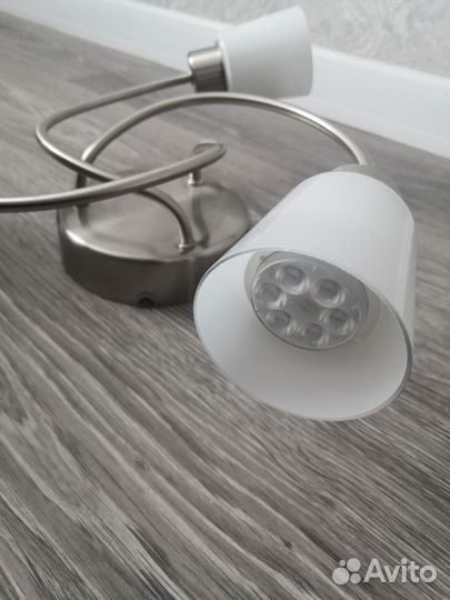 Светильник потолочный IKEA новый с лампочками