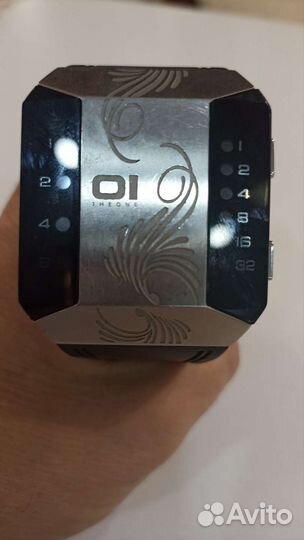 Бинарные часы 01,The one