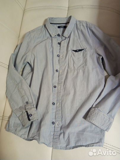 Школьная форма рубашки брюки чинос 134-140