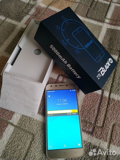 ZTE Blade A6, 3/32 ГБ