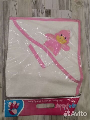 Комплект полотенце и варежка