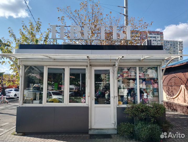 Цветочный магазин, хороший трафик. Прибыль 120к