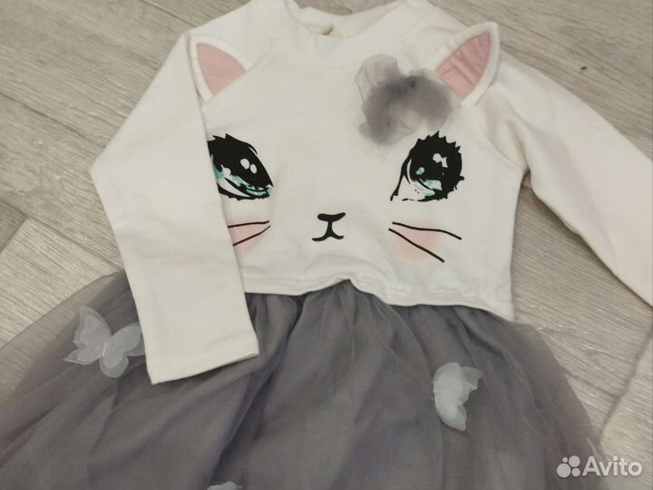 Платье для девочки 86