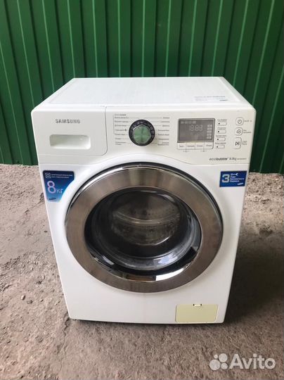 Стиральная машина samsung eco bubble 8 кг