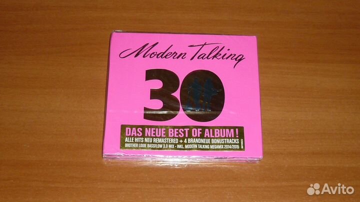 DVD и CD диски новые Modern Talking