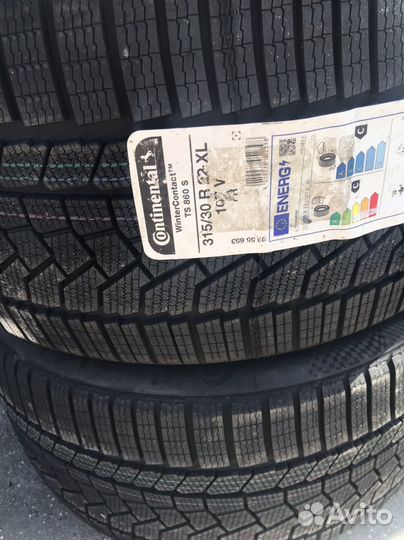 Continental ContiWinterContact TS 860S 295/35 R21 и 315/30 R22 107V