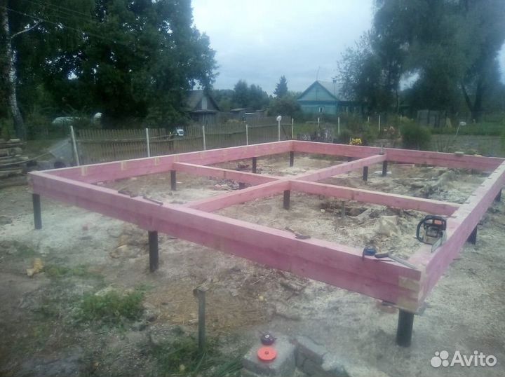 Свайно винтовой фундамент