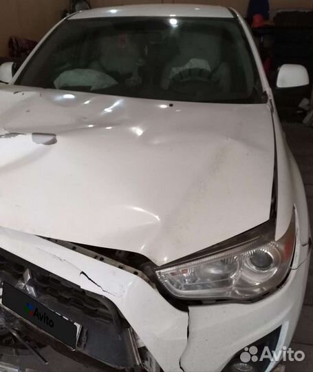 Mitsubishi ASX 1.8 CVT, 2013, битый, 176 499 км