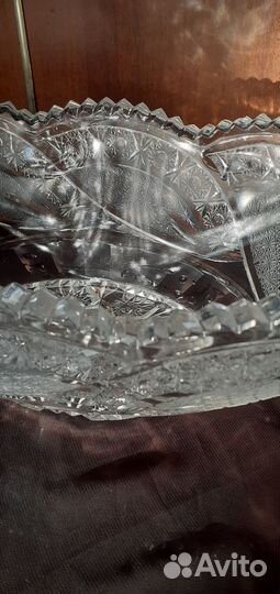 Хрустальная салатница