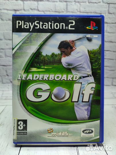 Leaderboard golf (PS2, бу, лицензия)