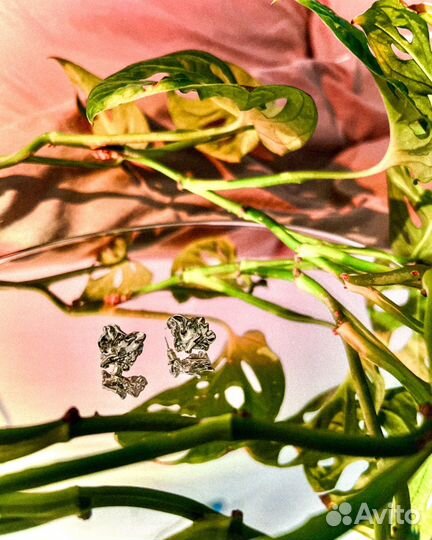 Серебряные серьги