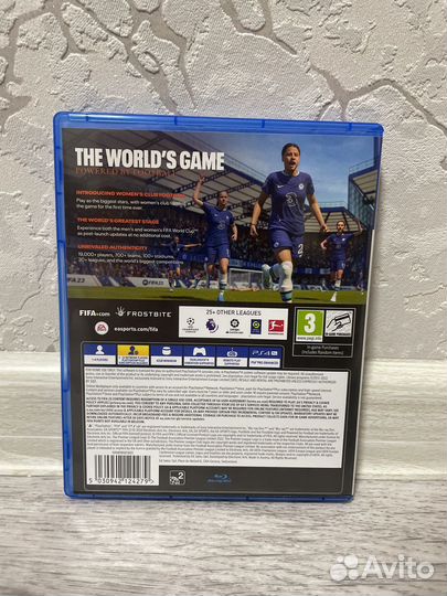 Fifa 23 ps4 диск на русском