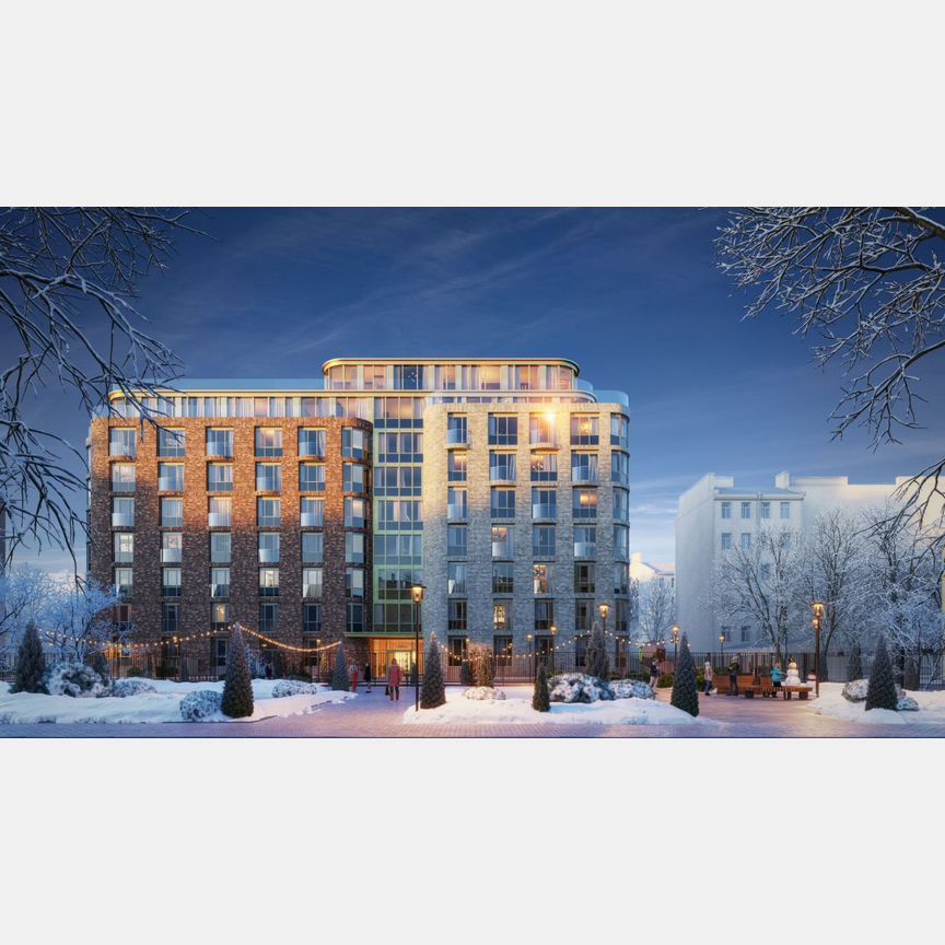 1-к. квартира, 46,7 м², 2/7 эт.