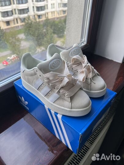 Кроссовки Adidas Campus 00s Wonder White