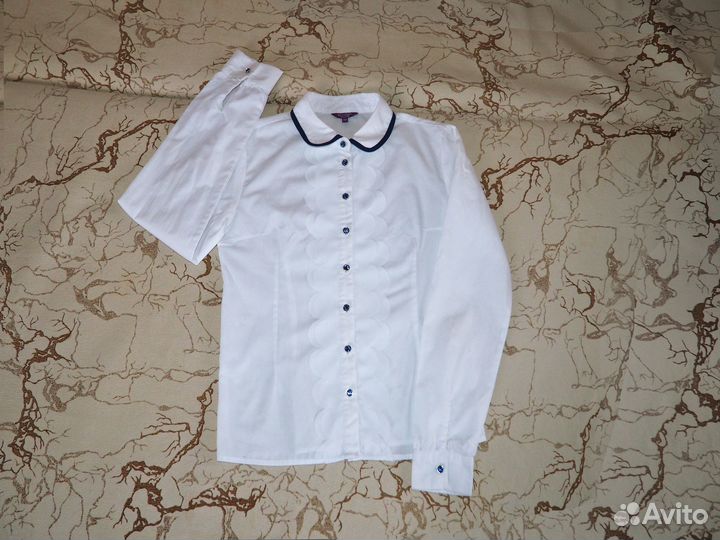 Школьные блузки,джемпер для девочки р.140-146