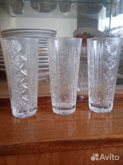 Хрустальные стаканы СССР