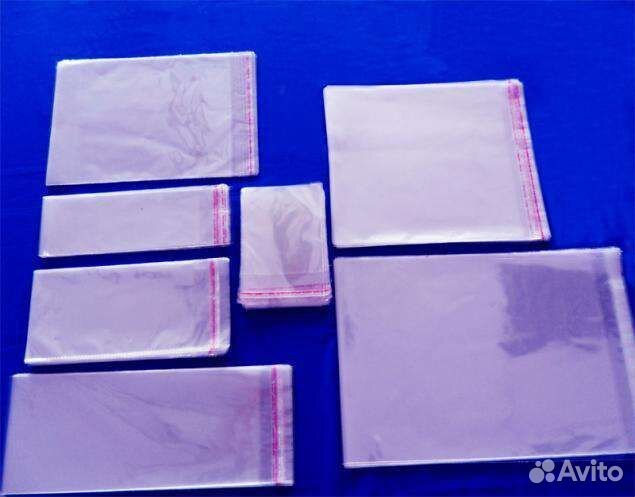 Пакет со скотчем бопп (с клапаном) 100шт