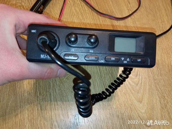 Автомобильная рация megajet MJ 100 с антенной