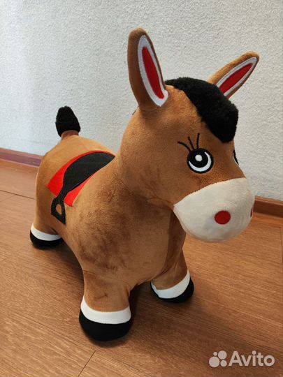 Надувной ослик прыгун