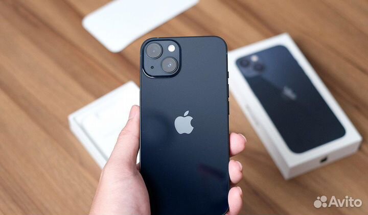 Смартфон Apple iPhone 13 256 гб, Dual nano SIM, тё