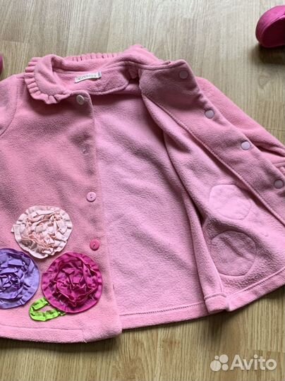 Пальто для девочки 92-98