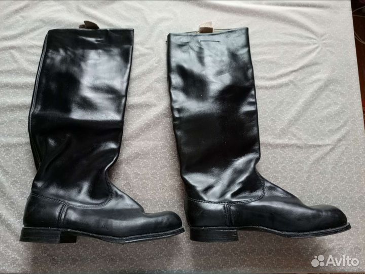 Сапоги офицерские хромовые СССР 1966г, р42