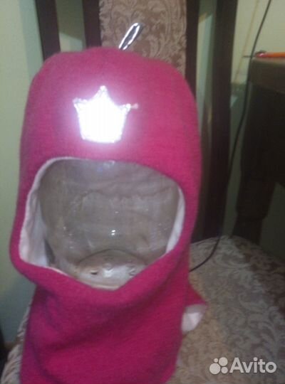 Шапка шлем зимний kivat размер 4 от 5-6 лет