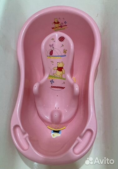 Ванночка для купания с горкой