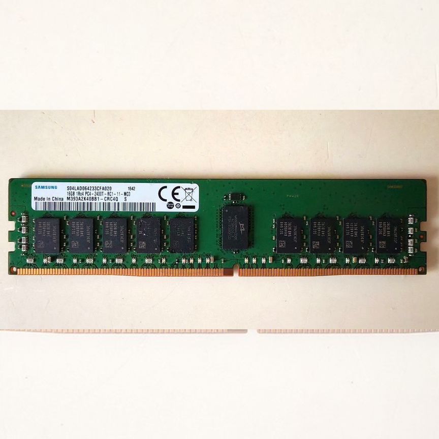 [M393A2K40CB1-CRC] Rdimm Ecc Samsung 16 Gb 2400 M393a2k40cb1-Crc