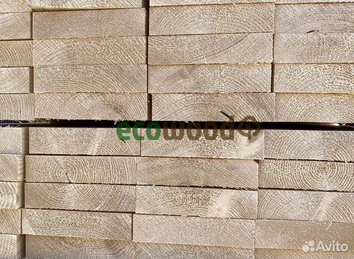 Доска сухая строганная