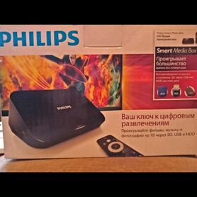 Philips smart media box HD медиа проигрыватель