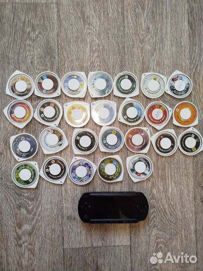 Sony psp много игр