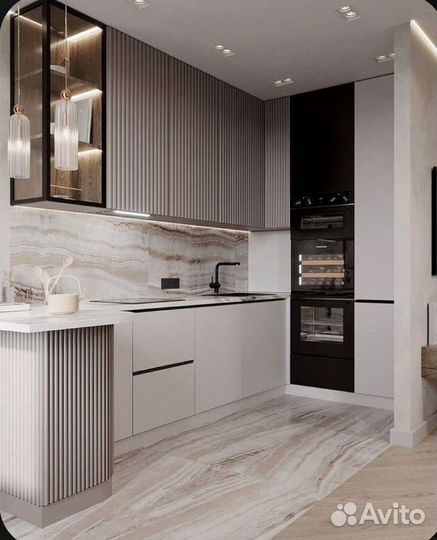 Кухня встраиваемая на заказ