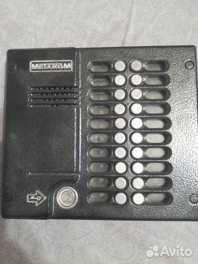 Метаком вызывная панель мк20.2