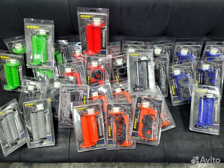 Грипсы otom с зажимом (мото,эндуро)