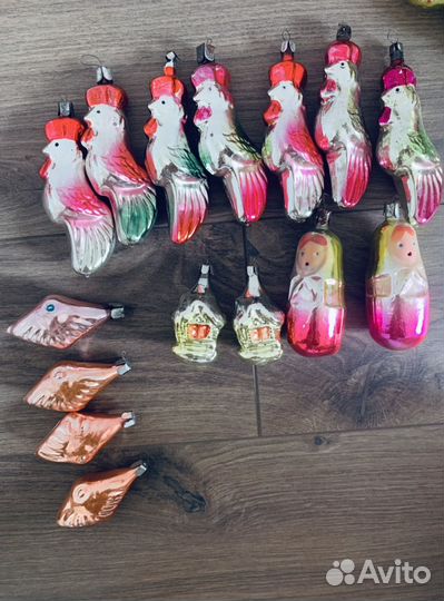Елочные игрушки СССР