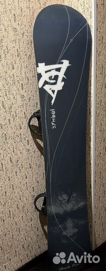 Сноуборд Black fire с креплениями USD