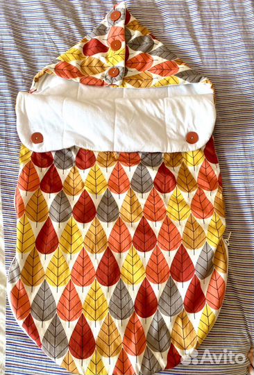 Конверт одеяло на выписку лето/осень