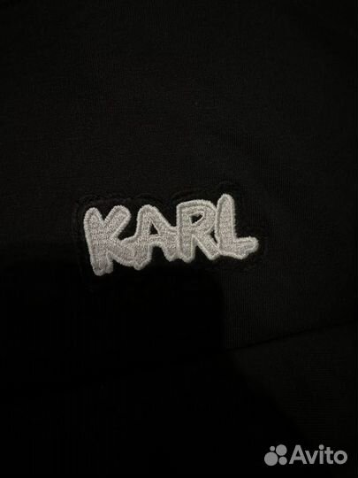 Черный Свитшот karl lagerfeld оригинал