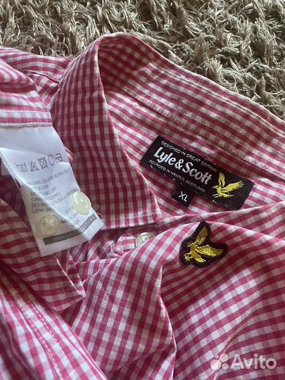 Рубашка в клетку Lyle Scott