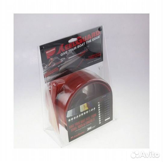 Защита киля KeelGuard, 1.22 м, красный цвет