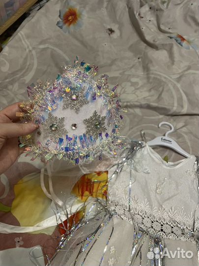 Новогодний(карнавальный)костюм снежинки