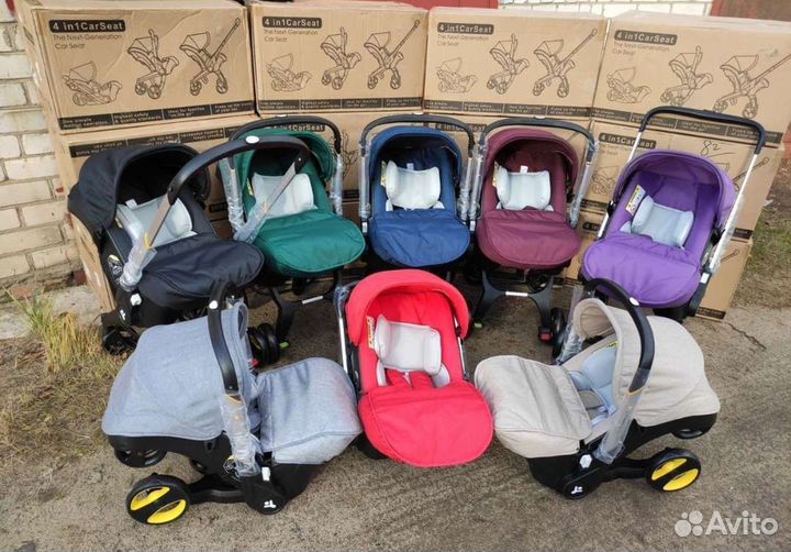 Коляска автокресло (автолюлька) foofoo 4 в 1 2023