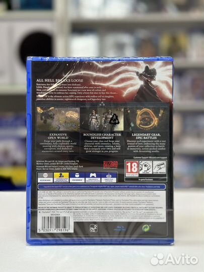 Diablo 4 PS4/PS5 (новый) Русский язык